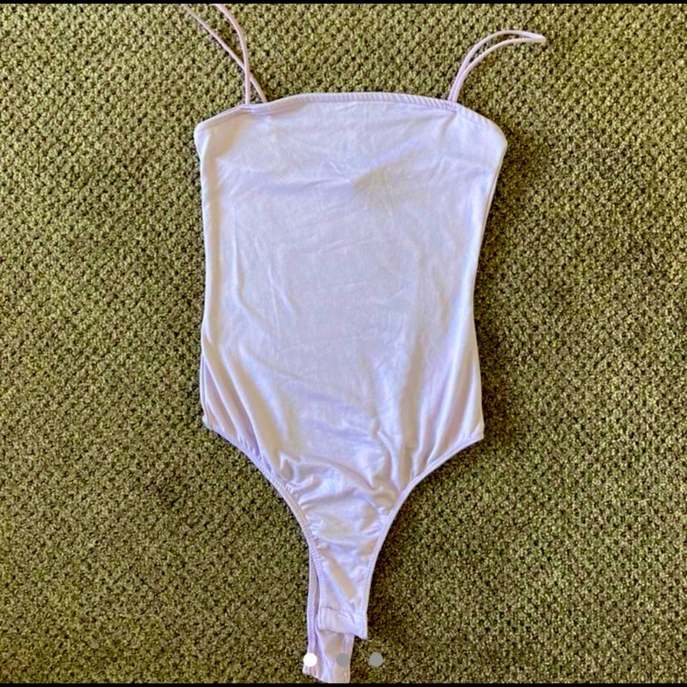 Rue21 Lilac spaghetti strap bodysuit
